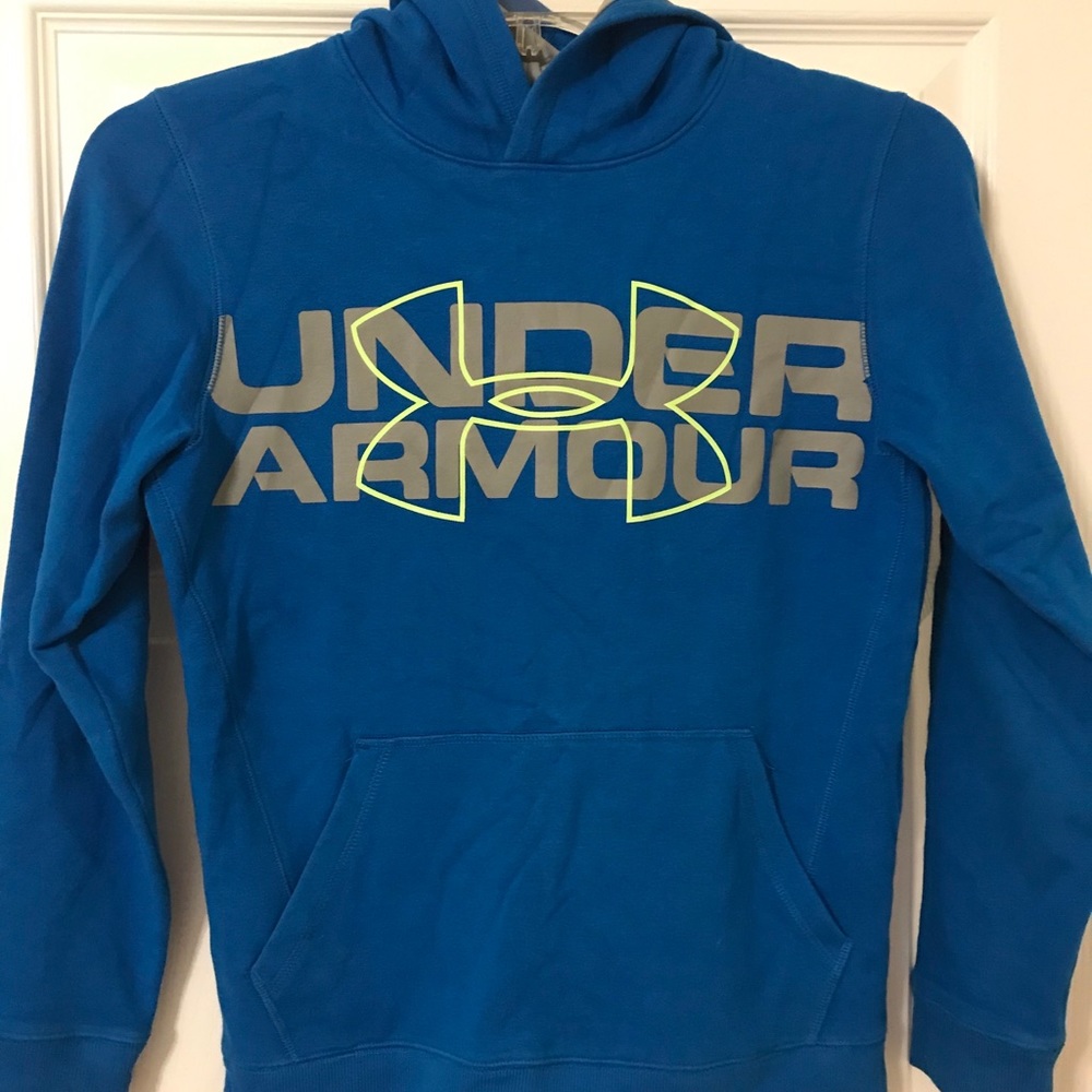 Blue Under Armour hoodie